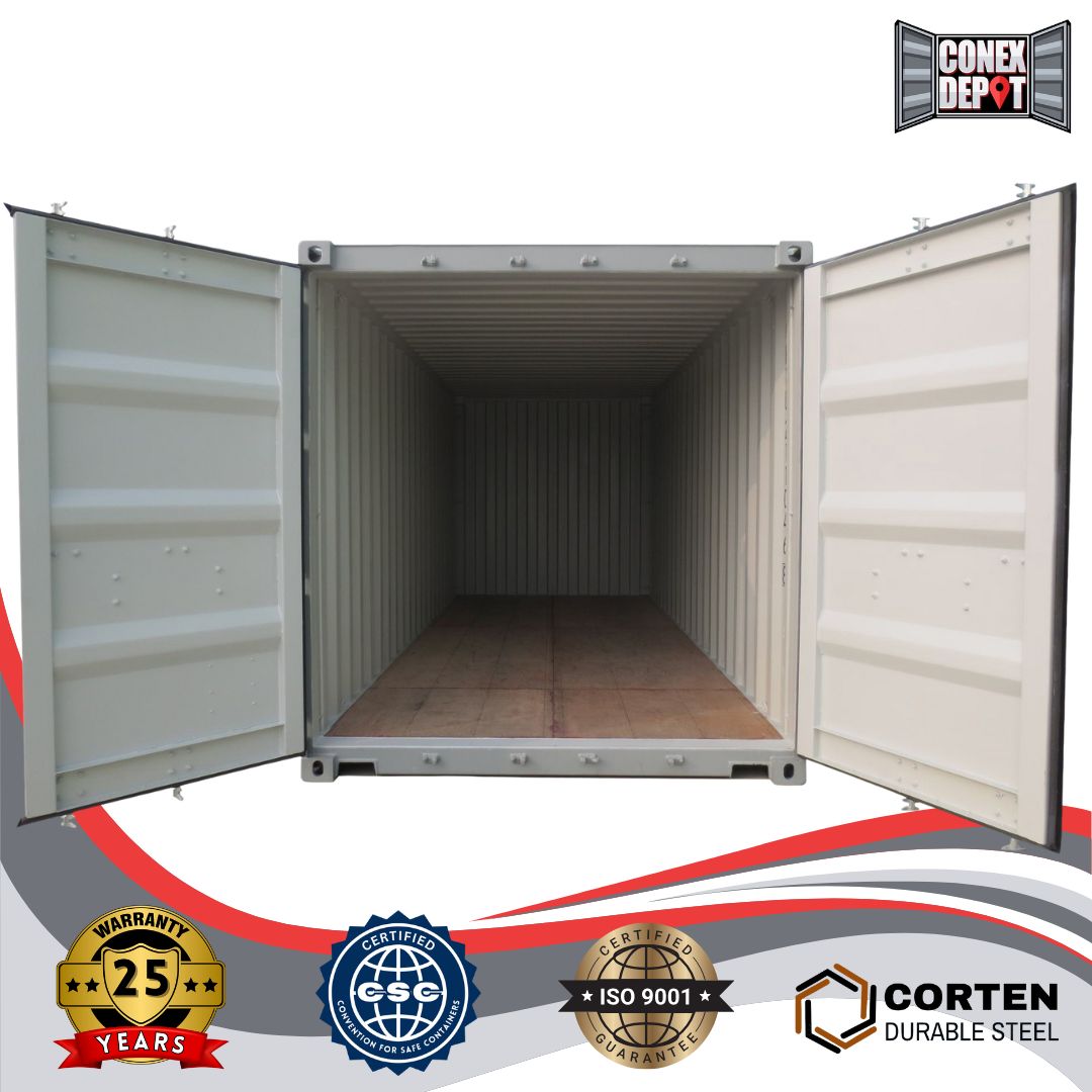 20FT Standard New (One Trip) Shipping Container - Conex Depot