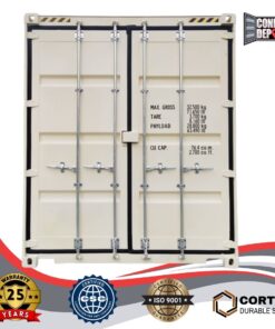 40FT High Cube Shipping Container with doors closed