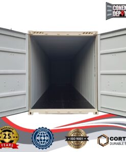 40FT High Cube Shipping Container with door open