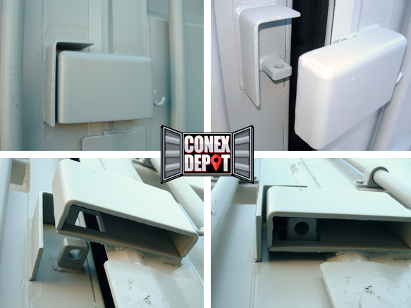 shipping container lock box