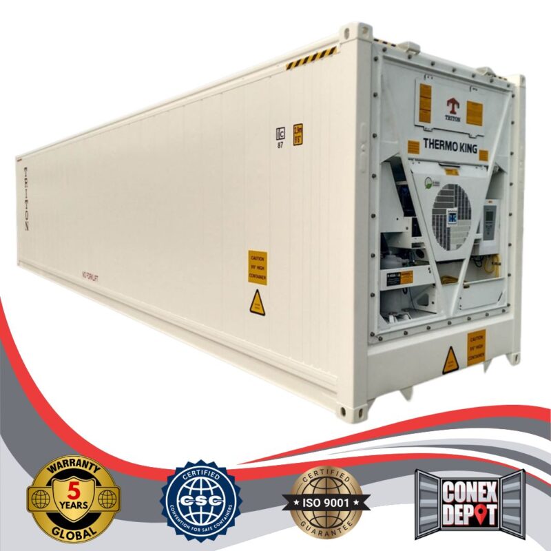 40FT High Cube NEW Reefer - Conexdepot.com