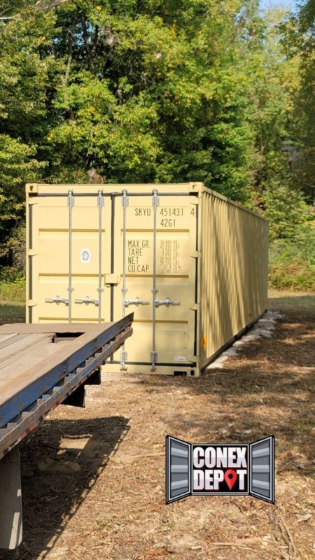 shipping container delivery