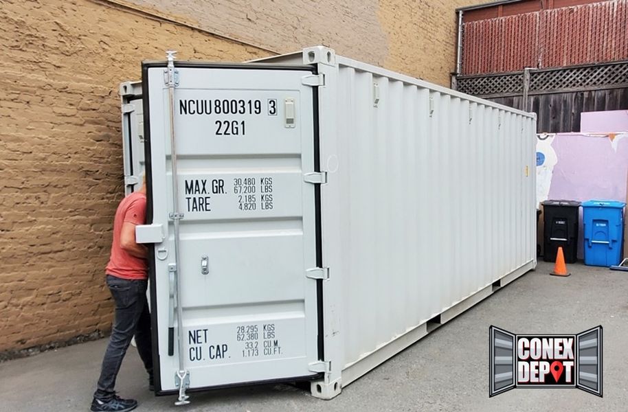 shipping container storage