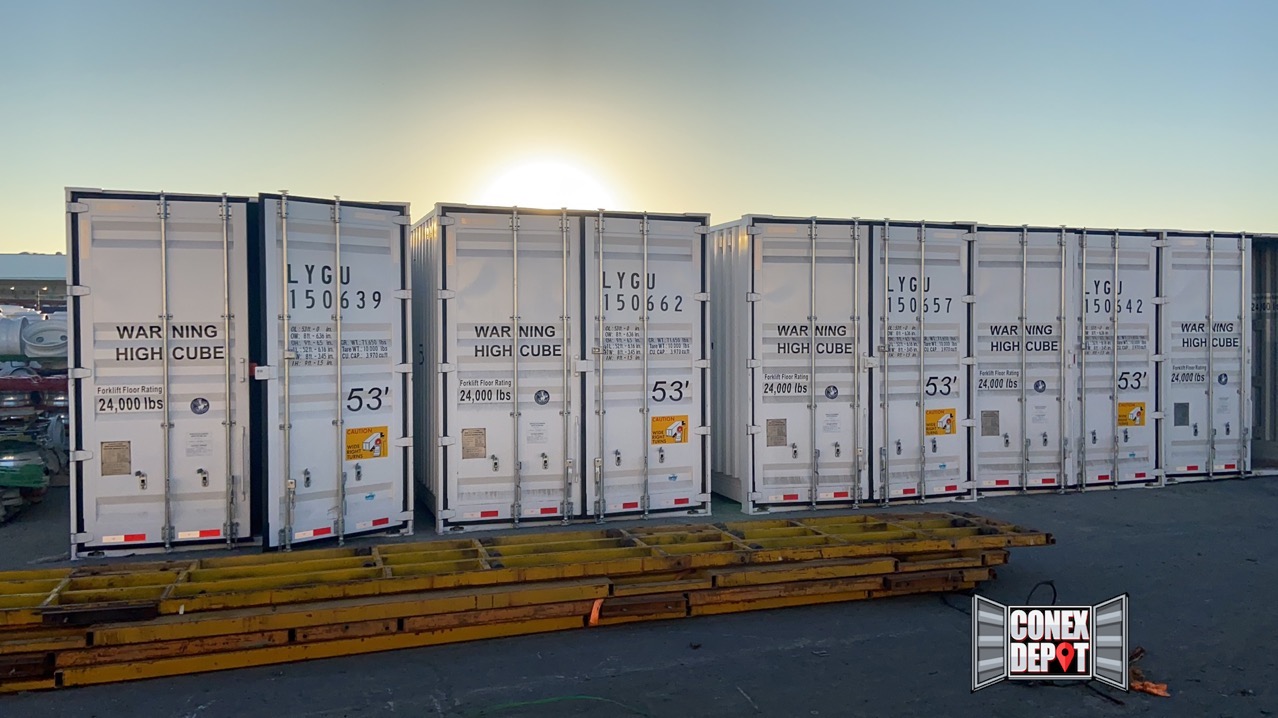 New Shipping Containers, 53FT New (One Trip) Shipping Container - Conexdepot .com