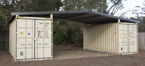 shipping container garage