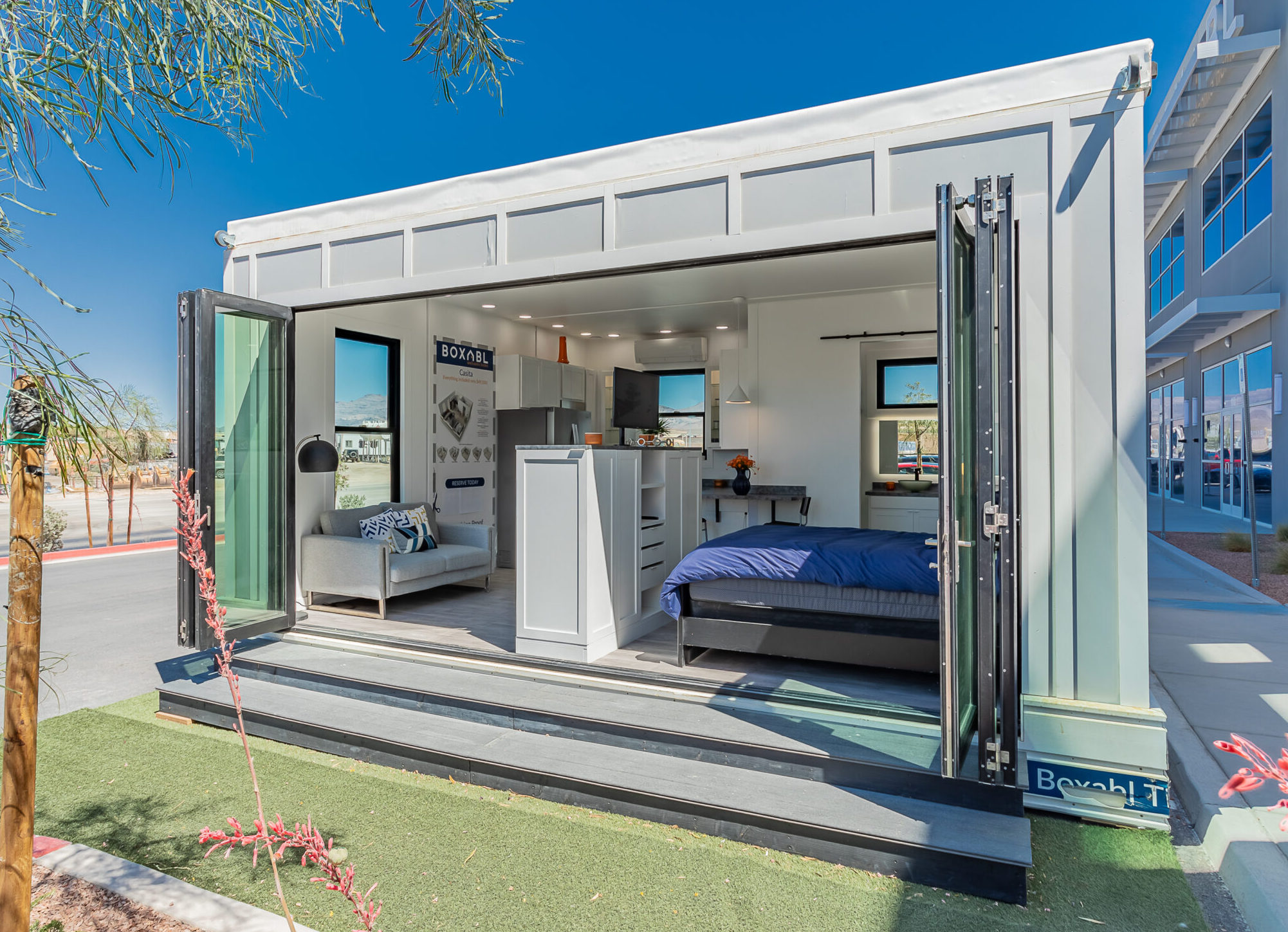 Compare the Tesla $10,000 Home with Shipping Container Home