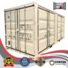 20ft two door side opening shipping container
